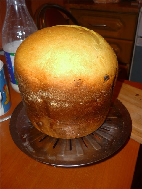 Kulich Royal fastidio en una panificadora