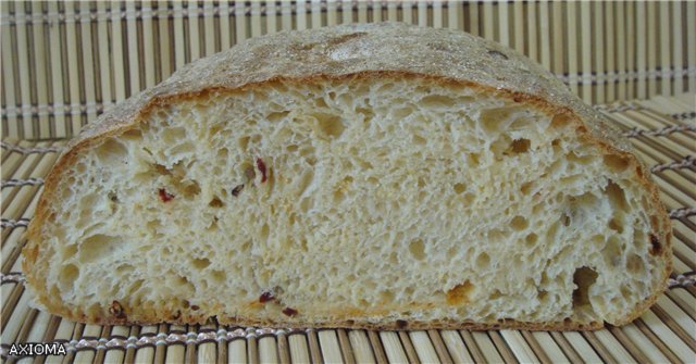 Italian bread (Ann Thibeault) in the oven