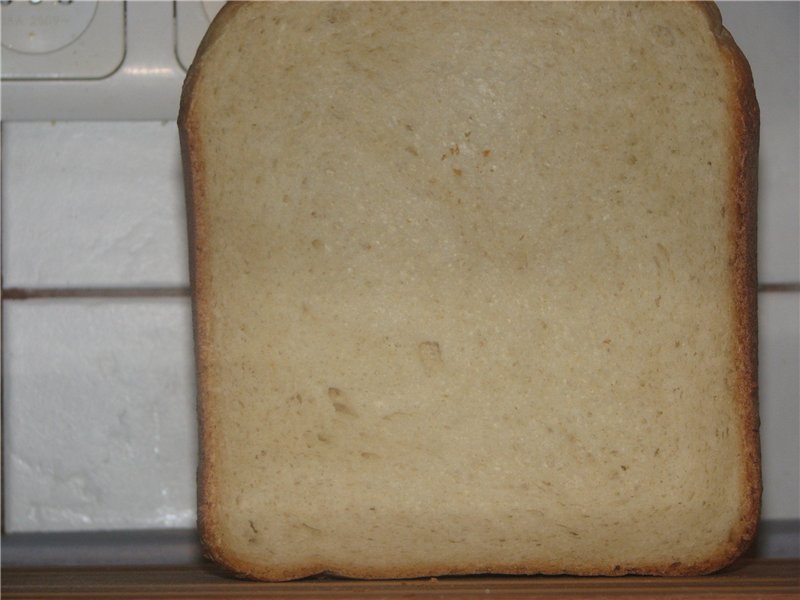 Pane di frumento in spugna fredda (macchina per il pane)