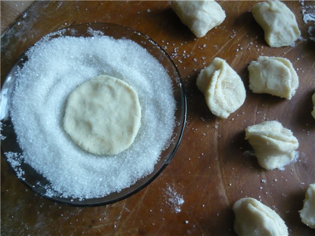 Curd bagels with marmalade Nostalgia