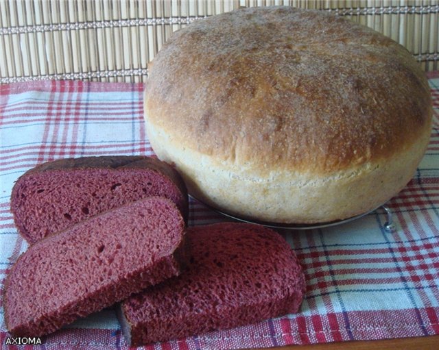 Italian bread (Ann Thibeault) in the oven