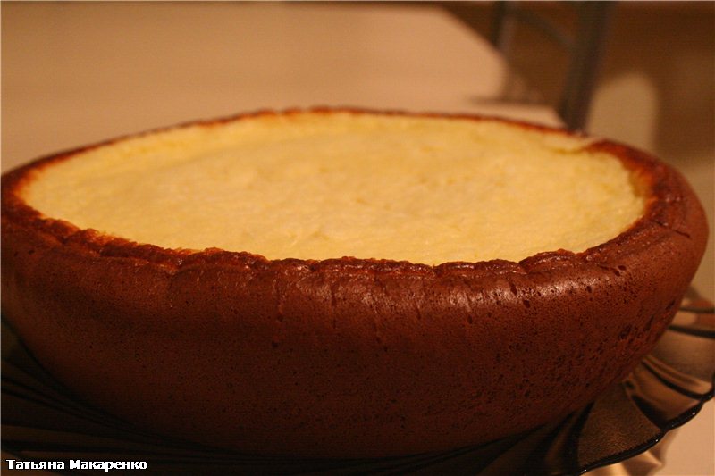 Delicate cottage cheese casserole (Cuckoo 1054)