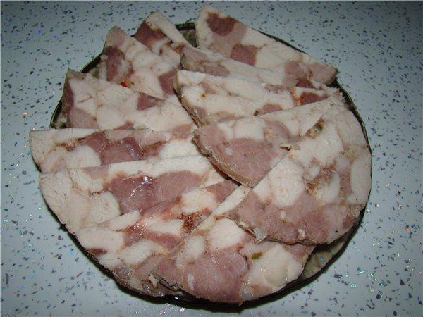 Homemade ham (collection of recipes for a ham maker)