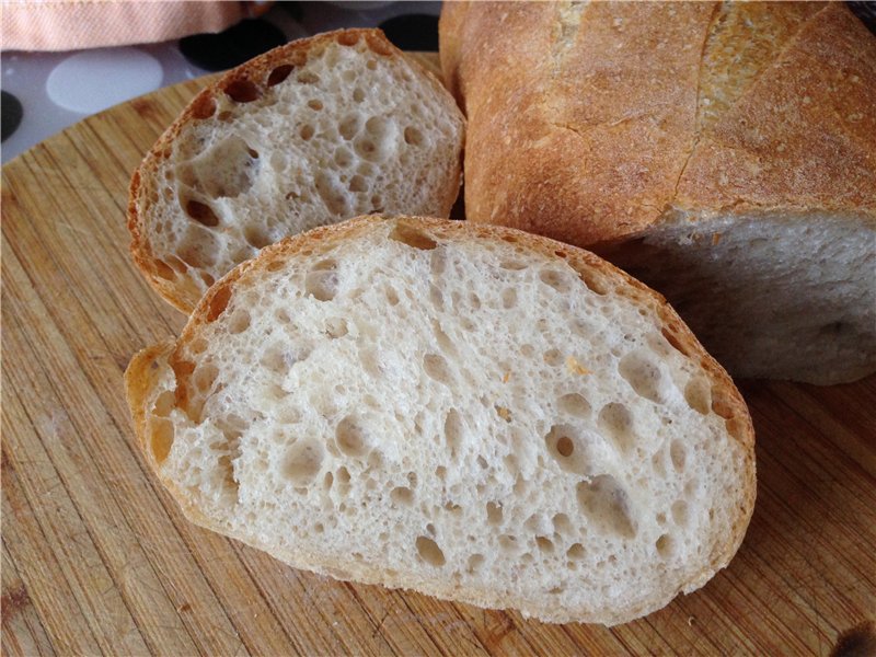 Pain de Campagne, Peter Reinhart (piekarnik)