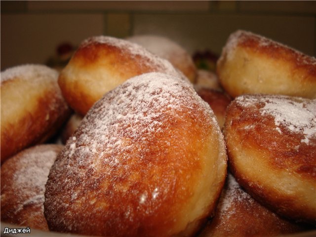 Donuts Berliner με γέμιση