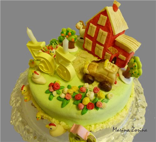 Castles, palaces, houses (cakes)