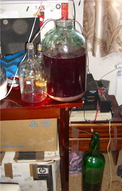 Homemade wine from the movie "The Taming of the Shrew"