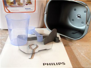 เครื่องทำขนมปัง Philips HD9020 - บทวิจารณ์และการอภิปราย