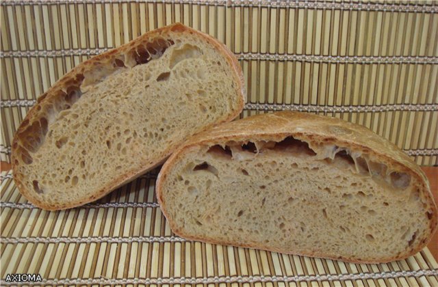 Italian bread (Ann Thibeault) in the oven