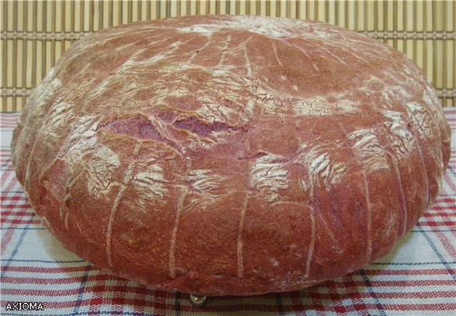 Italian bread (Ann Thibeault) in the oven