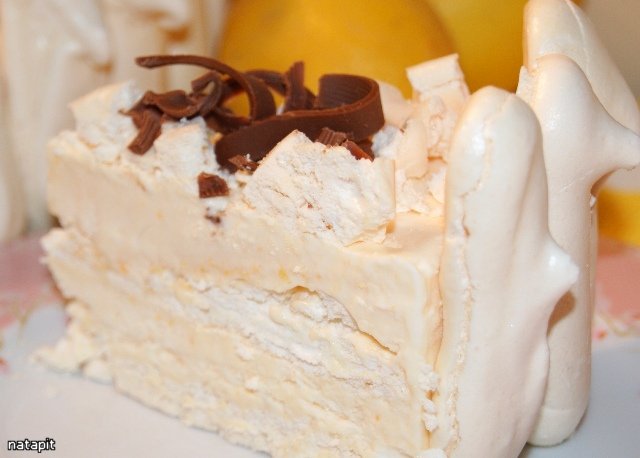 Torta semifreddo Al limone