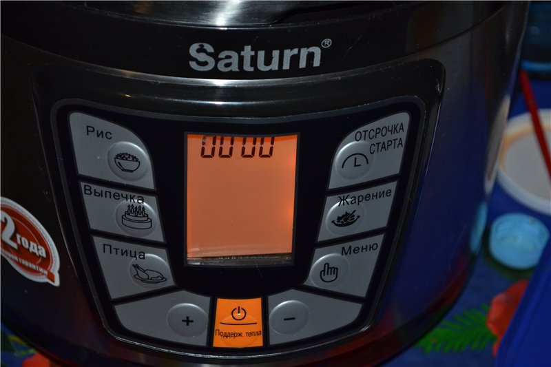 Tlakový hrnec Saturn ST-MC9184 multicooker (recenze)