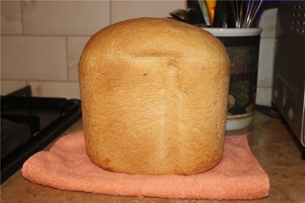 Pane soda francese in una macchina per il pane