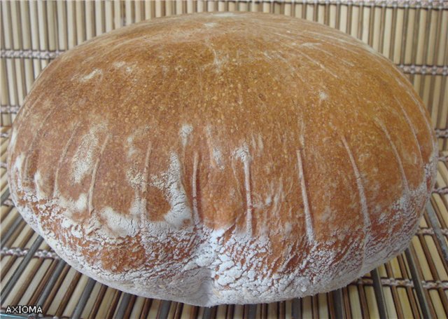 Italian bread (Ann Thibeault) in the oven