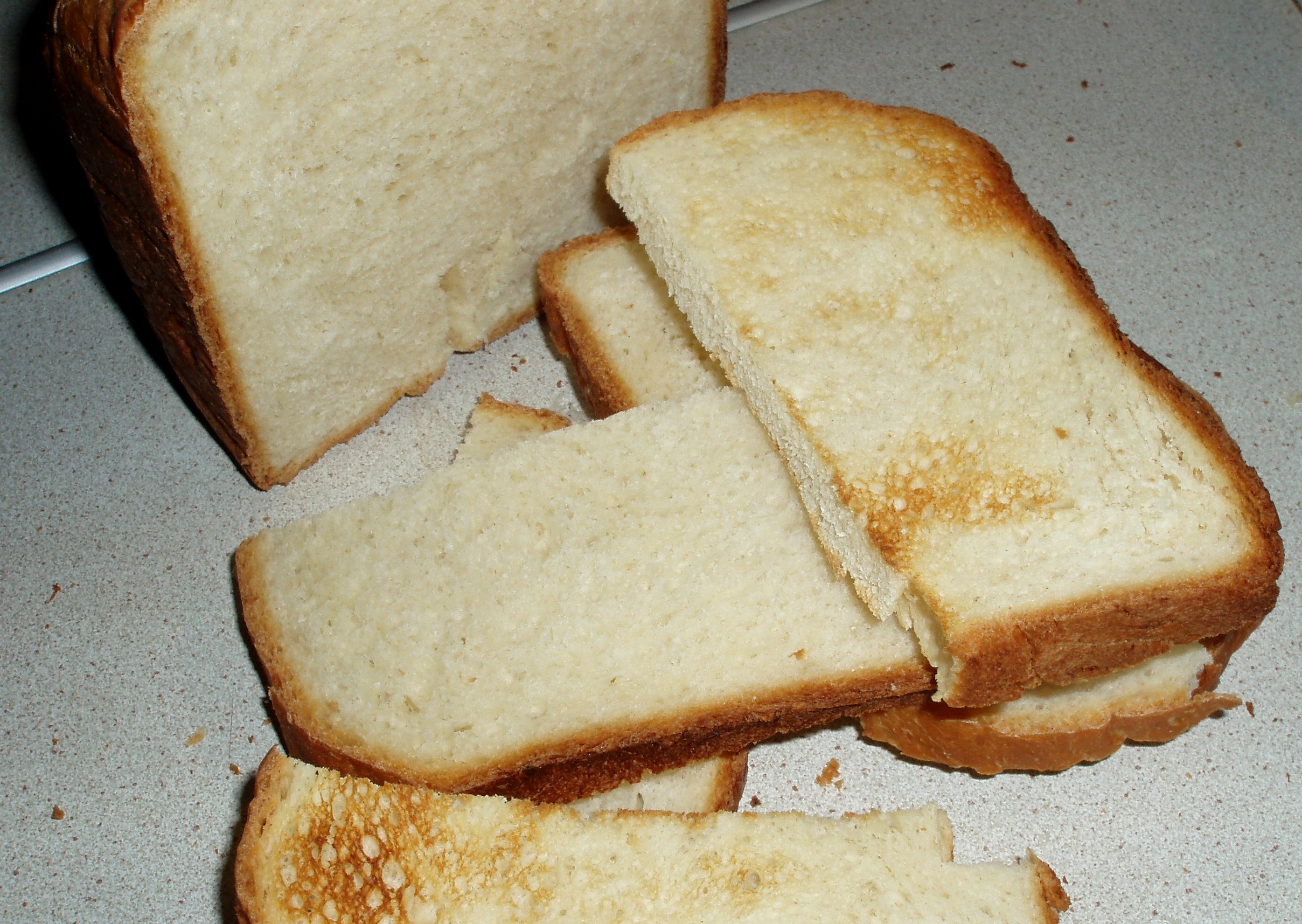 Wheat bread with rice baby food (Posted by fugaska)