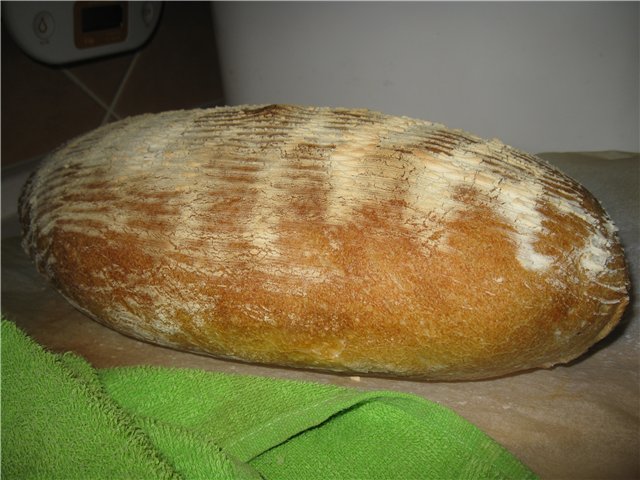 Pain de Campagne de Peter Reinhart (forn)