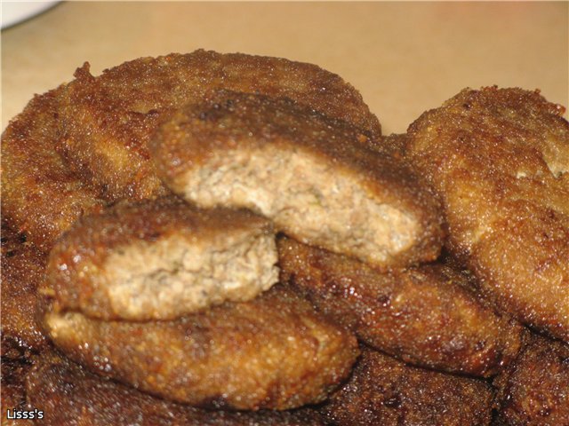 Oriental cutlets