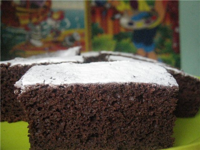 Plátano brownie