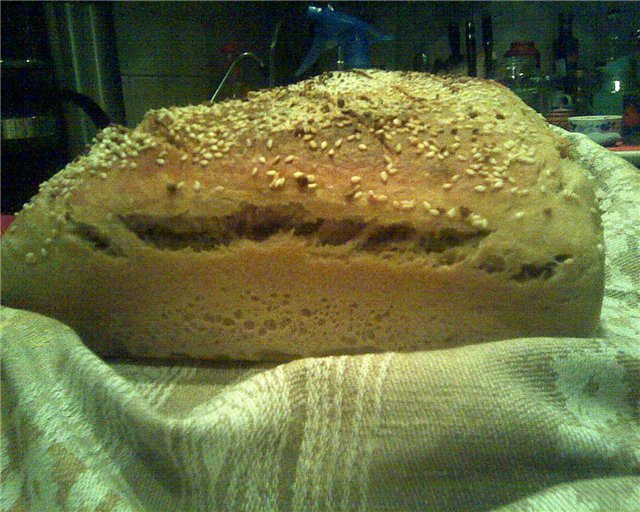 Pan de masa madura (horno)