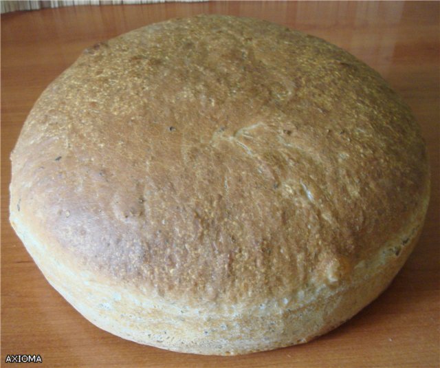 Italian bread (Ann Thibeault) in the oven