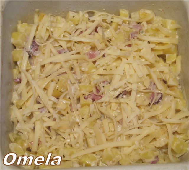 Pečené brambory Tartiflette