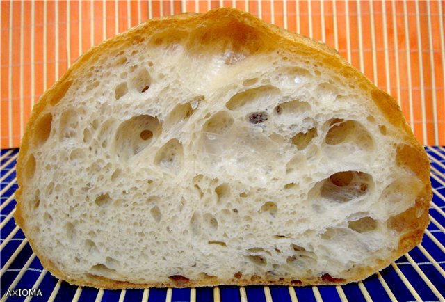 Italian bread (Ann Thibeault) in the oven