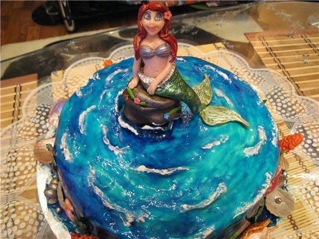 The Little Mermaid Cakes