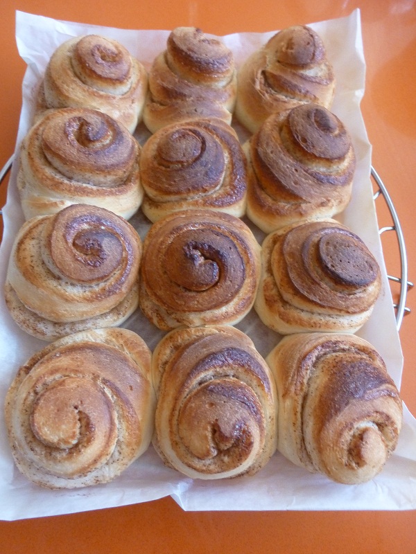 Tartas de masa de levadura con kéfir