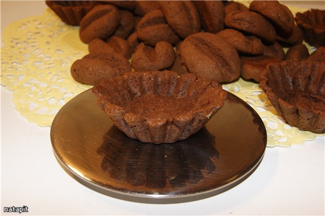 Biscotti Chicchi di caffè con cioccolato