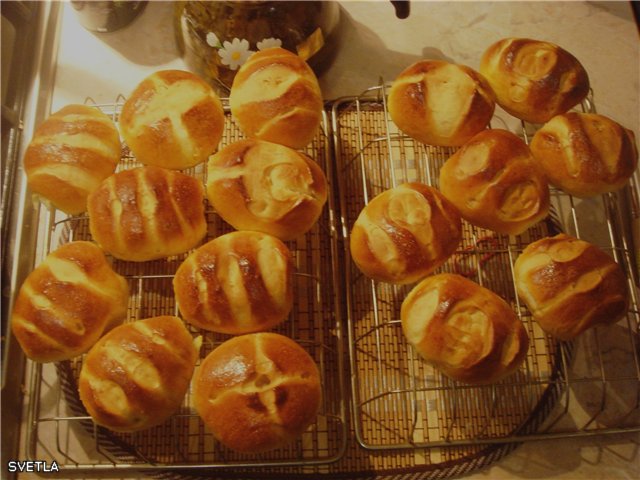 Bollos de leche japoneses de Hokkaido