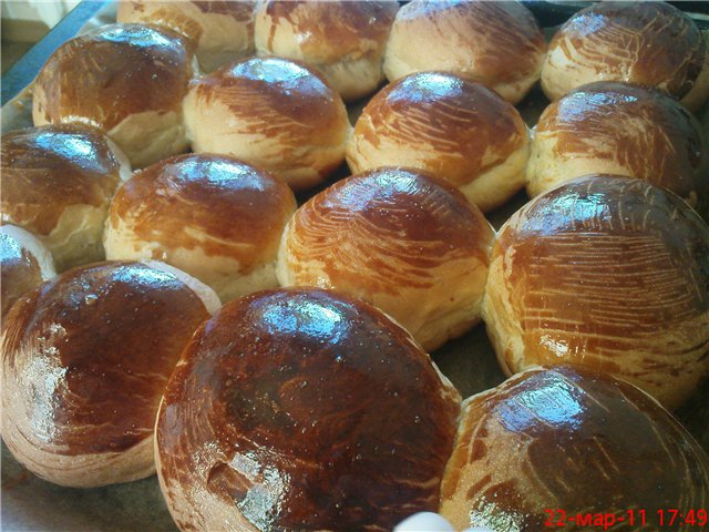 Panini ipercalorici (ricetta GOST in una macchina per il pane)