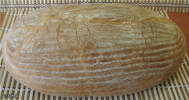 Italian bread (Ann Thibeault) in the oven