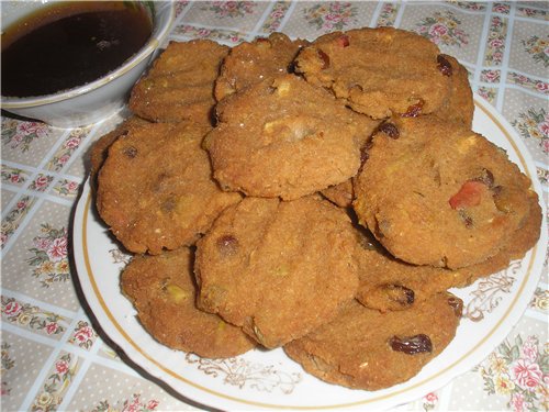 Zanahorias y manzanas (galletas)