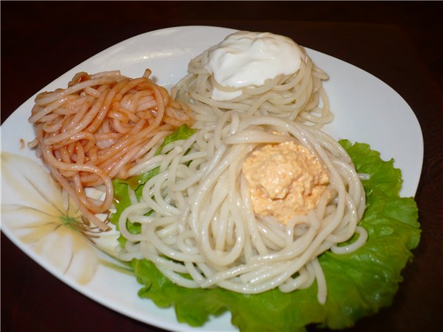 Pasta con panna acida (dedicata al fugaske)