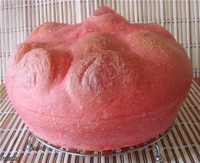 Italian bread (Ann Thibeault) in the oven