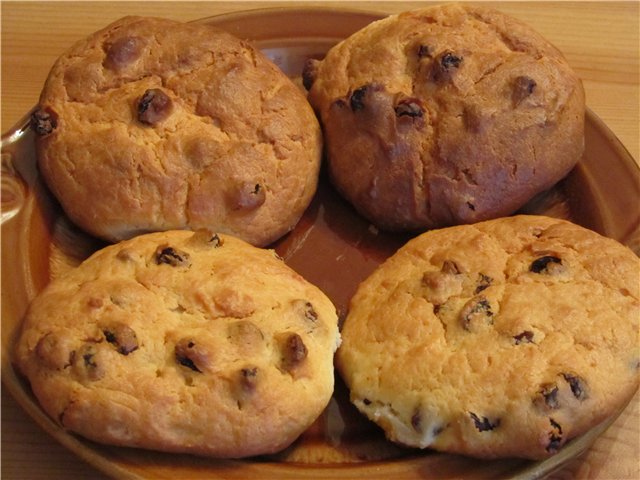 Tartas de queso en el horno