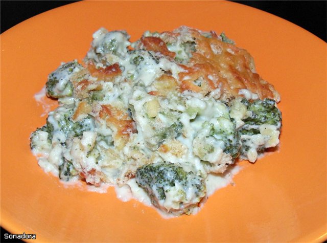 Brócoli gratinado