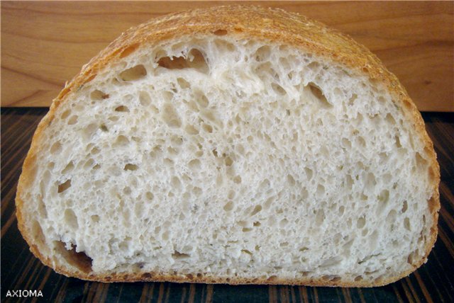 Italian bread (Ann Thibeault) in the oven