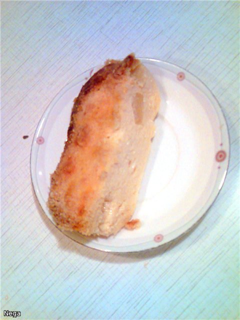 Cassola de mató amb fruita