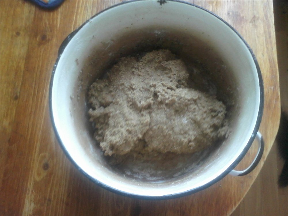 Rye bread with honey (bread maker)