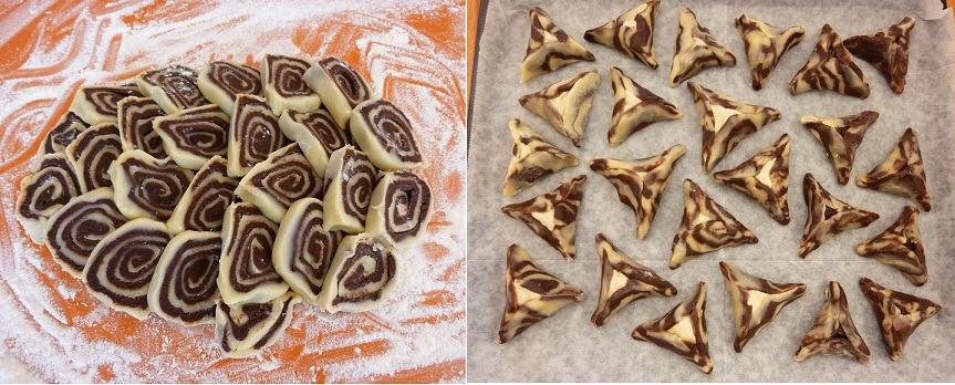 Aman's Ears Zebra Cookies