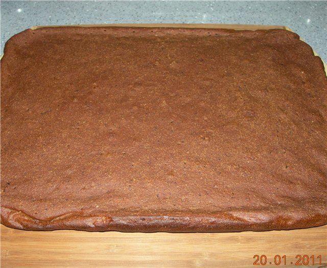 Old recipe gingerbread