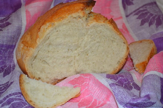 Lang houdbaar wit tafelbrood (oven)