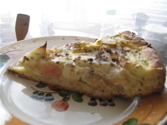 Tarta de manzana "estilo francés"