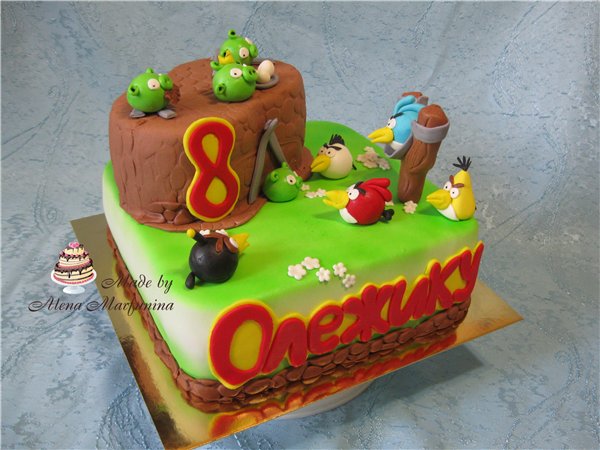 Angry Birds Cakes