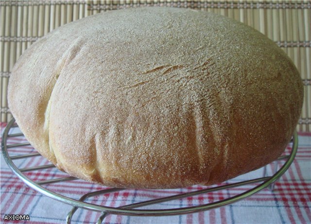 Italian bread (Ann Thibeault) in the oven