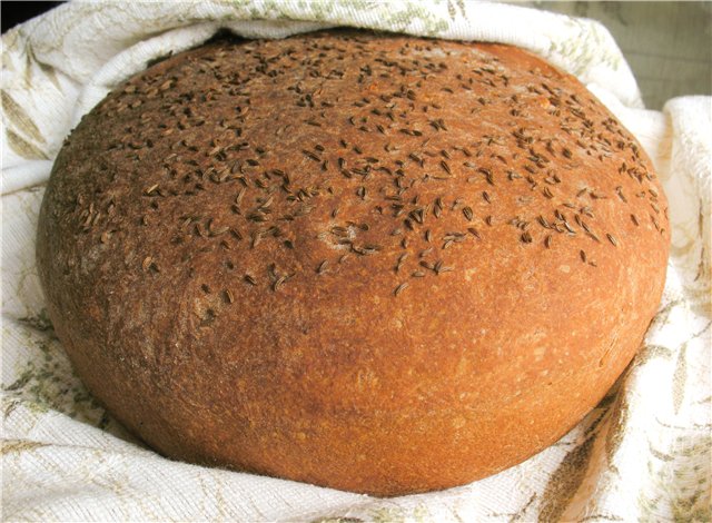 Rughvete-brød (nesten ukrainsk)