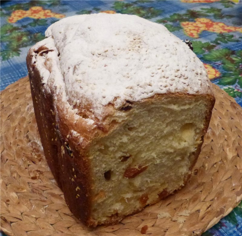 Butter bread with sourdough in a bread maker