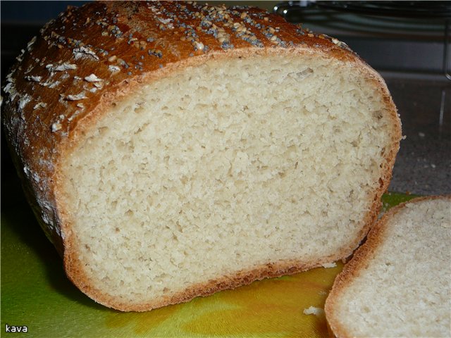 Pane da tavola bianco a lunga durata (forno)