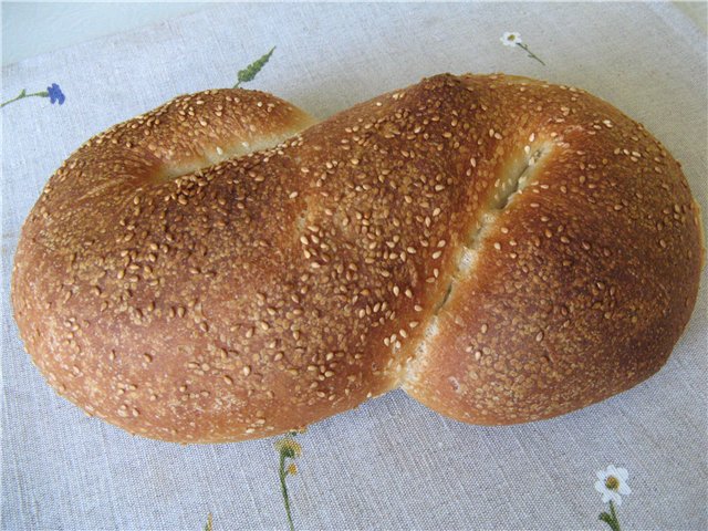 Pane Siciliano (Peter Reinhart) (piekarnik)